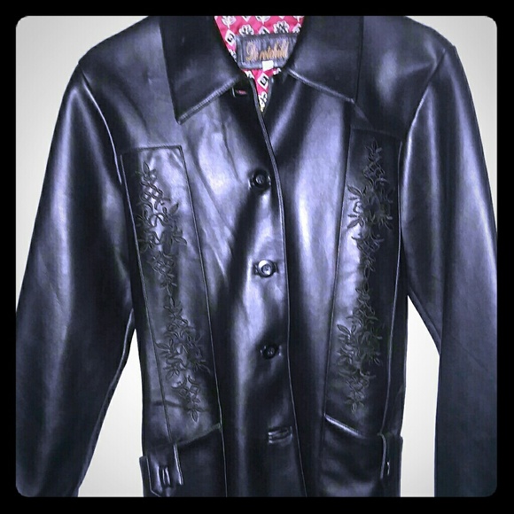 Jackets & Blazers - Leather coat